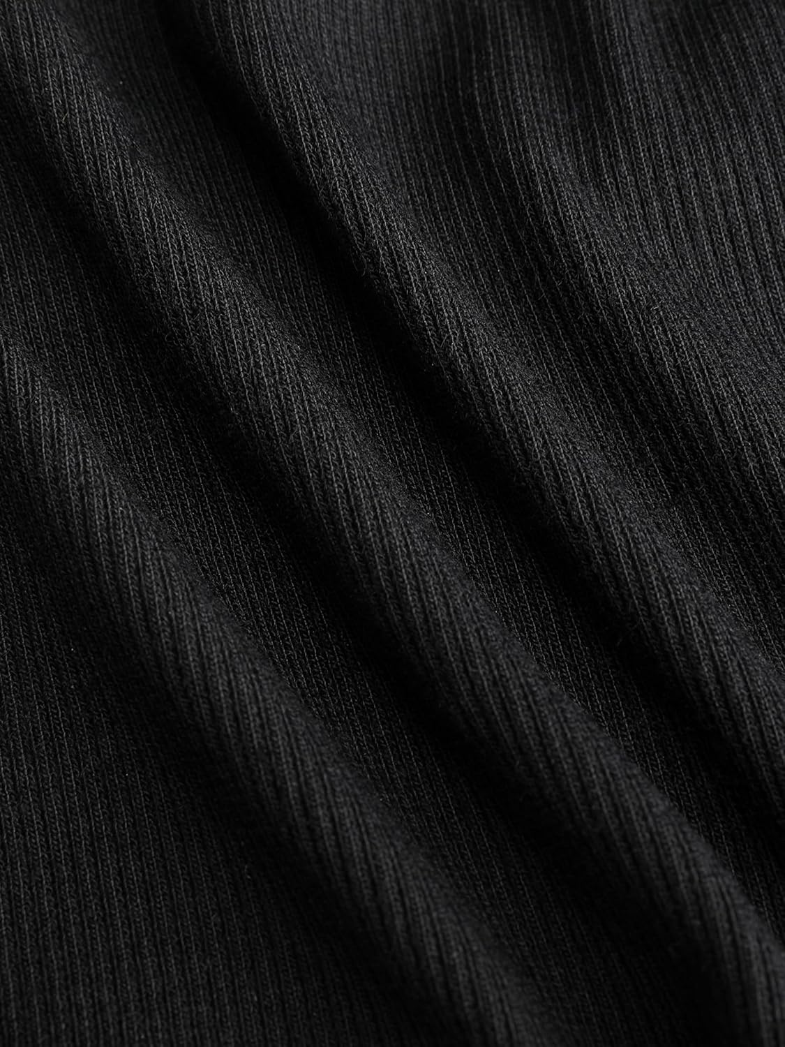 CIDER Women’s Mesh Lace Floral Long Sleeve See Through Mock Neck Tops Blouse & Solid Crop Cami Top - Image 3