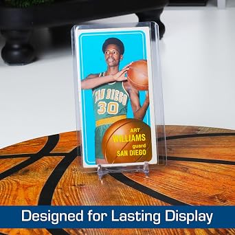 BCW Tall Card Topload Holders 25 Pack | Premium Top Loaders for Sports Trading Cards | Fits Tall Basketball, Football, Widevision Cards | Clear Rigid Toploader Card Protectors