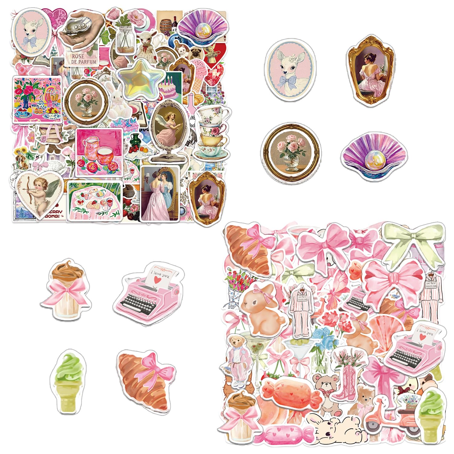 RNSKFG 150 Graffiti Stickers, Waterproof Stickers, Cartoon Cute Stickers, Suitable For Diy Suitcases, Notebooks, And Mobile Phone Cases.