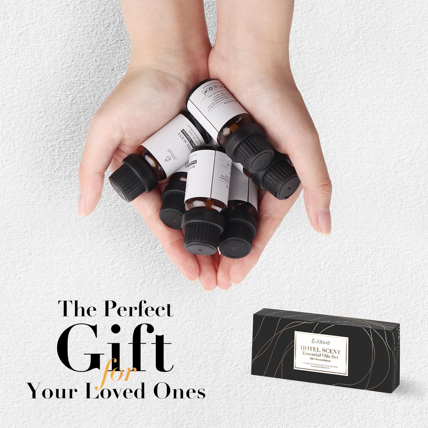 JCLOUD Hotel Diffuser Oils Set | Top 6 Luxury Hotel Inspired Essential Oils for Diffuser for Home, Pure Aromatherapy Diffuser Oil Gift Set, Home Luxury & Hotel Scents for Diffuser - 6x10mL - Image 6