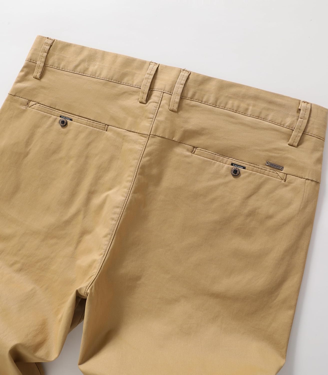 Men's Slim-Fit Stretch Cotton Fashion Tapered Casual Chino Pants - Image 4