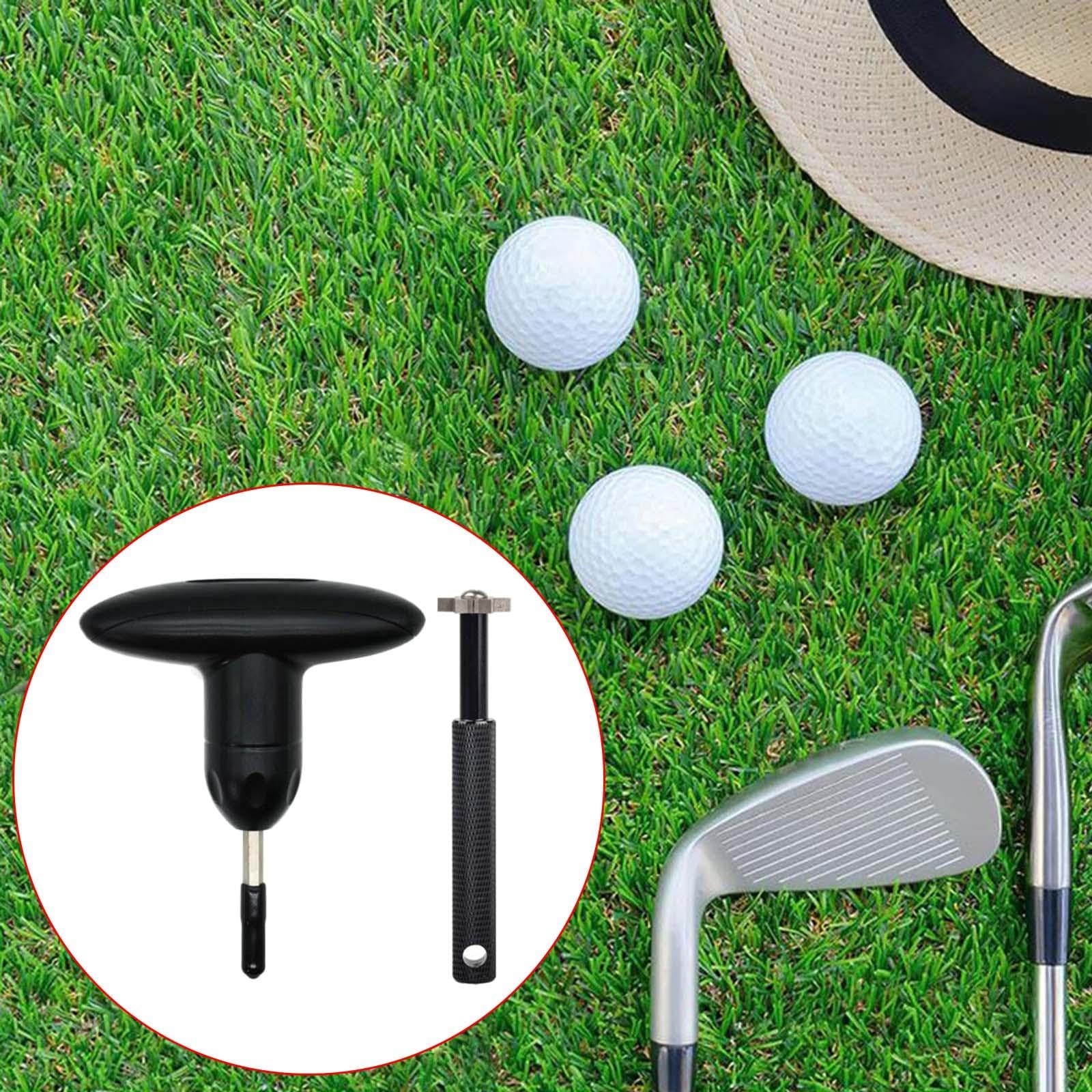 Colaxi Golf Wrench Universal Convenient with Groove Sharpening Tool, Practical,Accessory Lightweight Driver Wrench for Professional