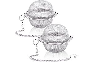 2PCS Stainless Steel Mesh Tea Infuser