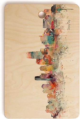 Miniatura 5 de Society6 Bri Buckley Memphis Tennessee Skyline Tabla de cortar, rectangular