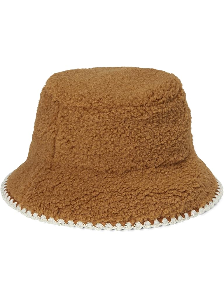 Brown UGG Uggfluff Scalloped Hat