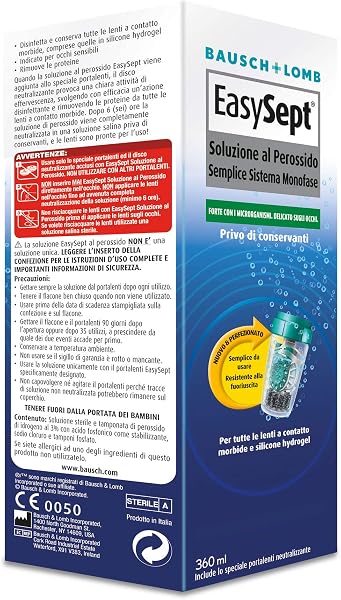 Easysept Soluzione per Lenti a Contatto - 360ml - 5