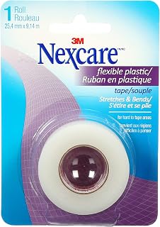 Nexcare™ Flexible Clear Tape 771-CA, 1 in x 360 in (25.4 mm x 9.1 m), 1/Pack