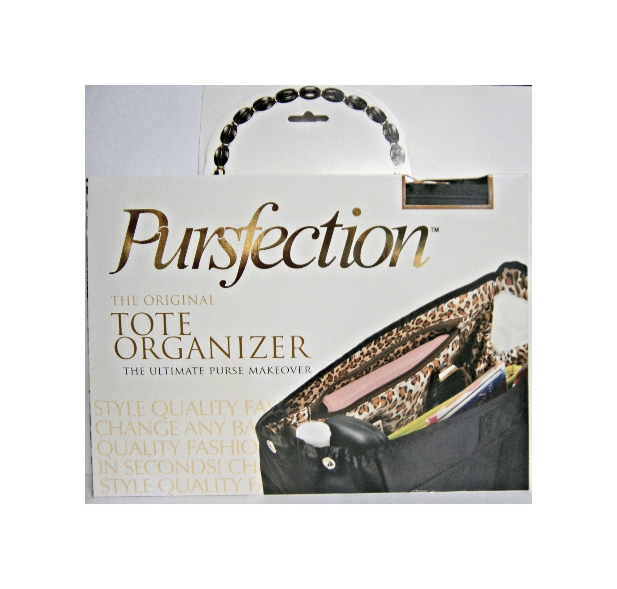 TOTE Organizer - Black/Leopard