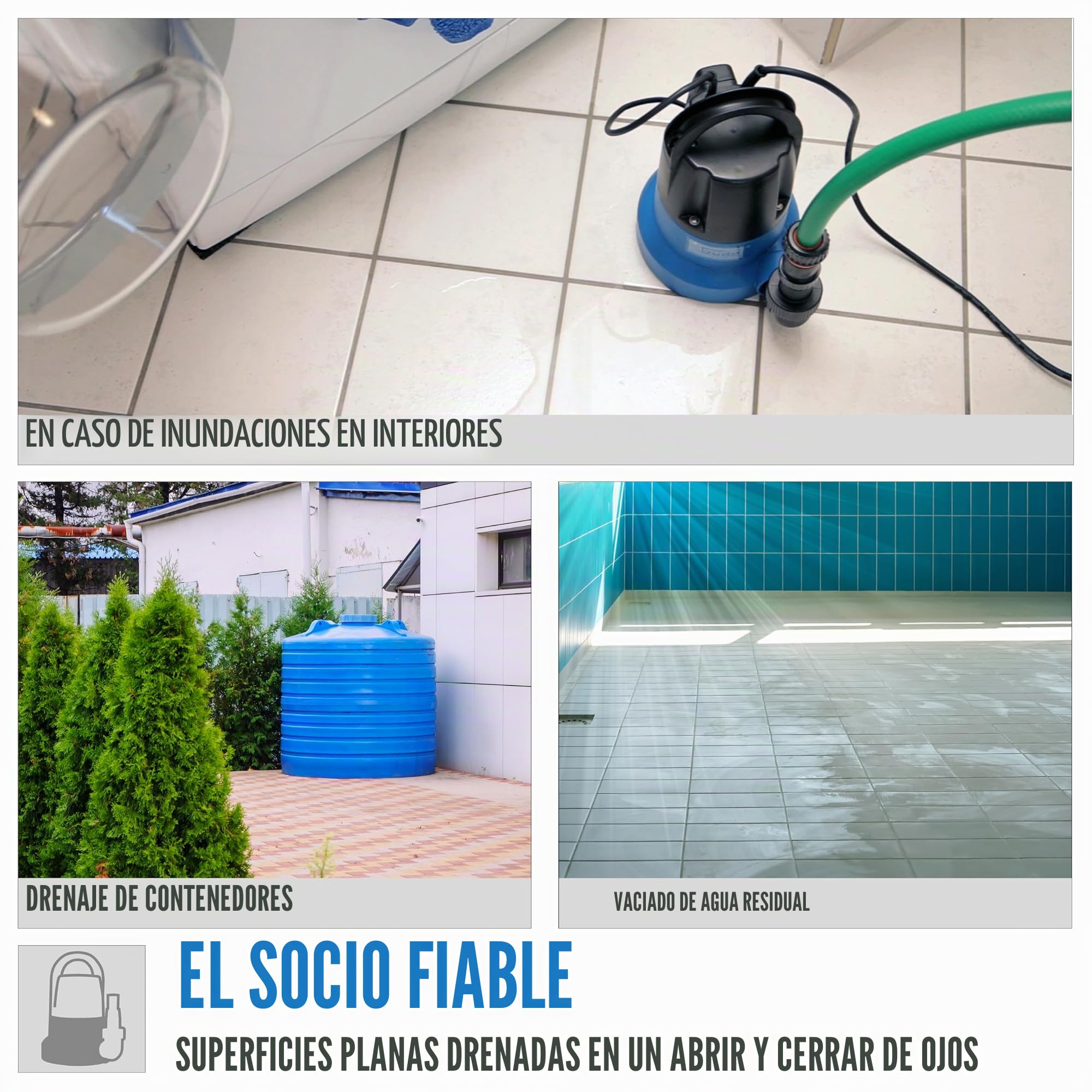Guede 94627 - Bomba de agua (1 1/2")