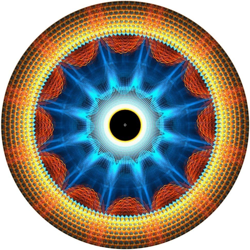 DJ Record Slipmats Sci-Fi EYE TURNTABLE SLIPMAT x 1 (Single)