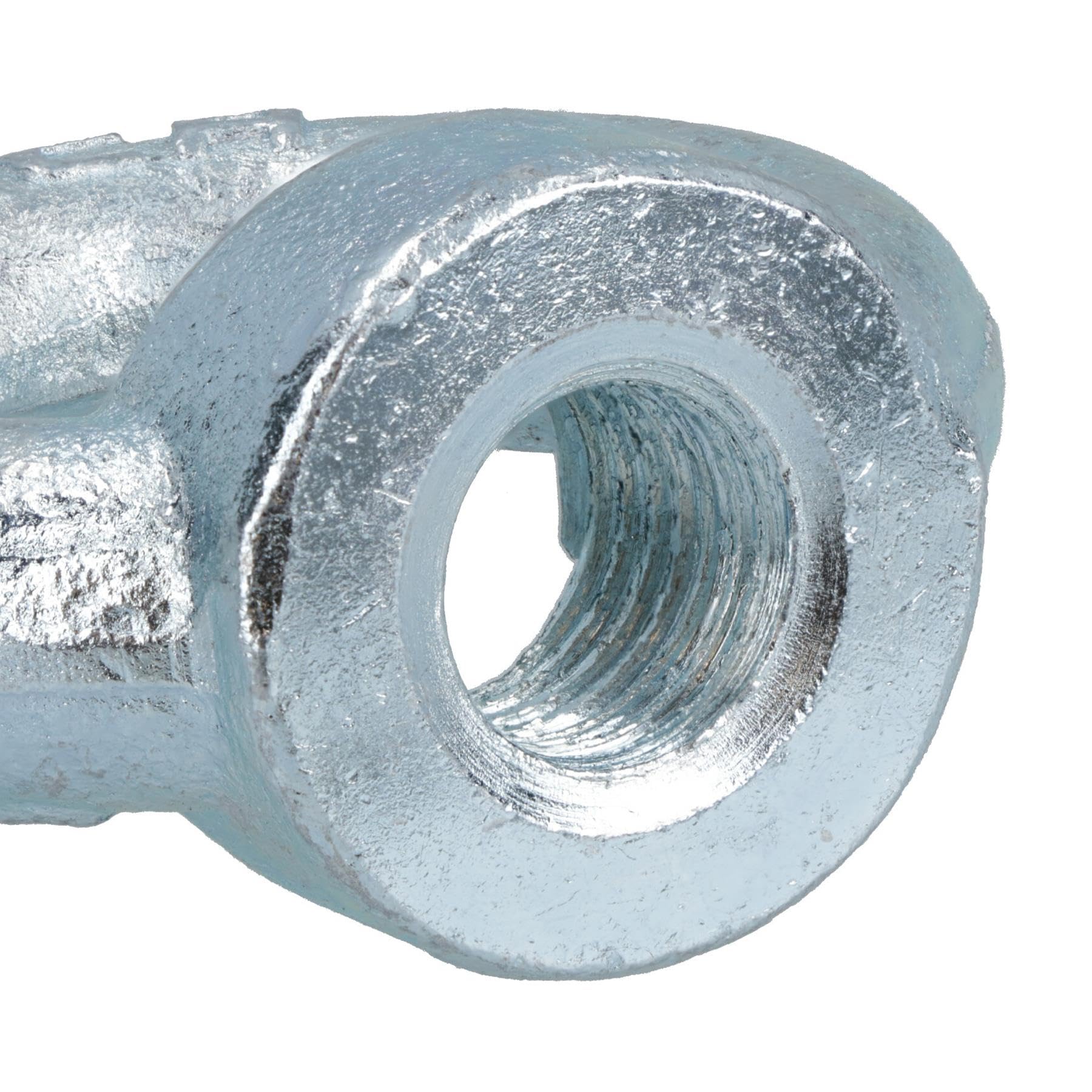 Cierre de tuerca de ojo de elevación de 16 mm, rosca hembra interna, chapado en zinc, 35 mm de diámetro, 10 unidades