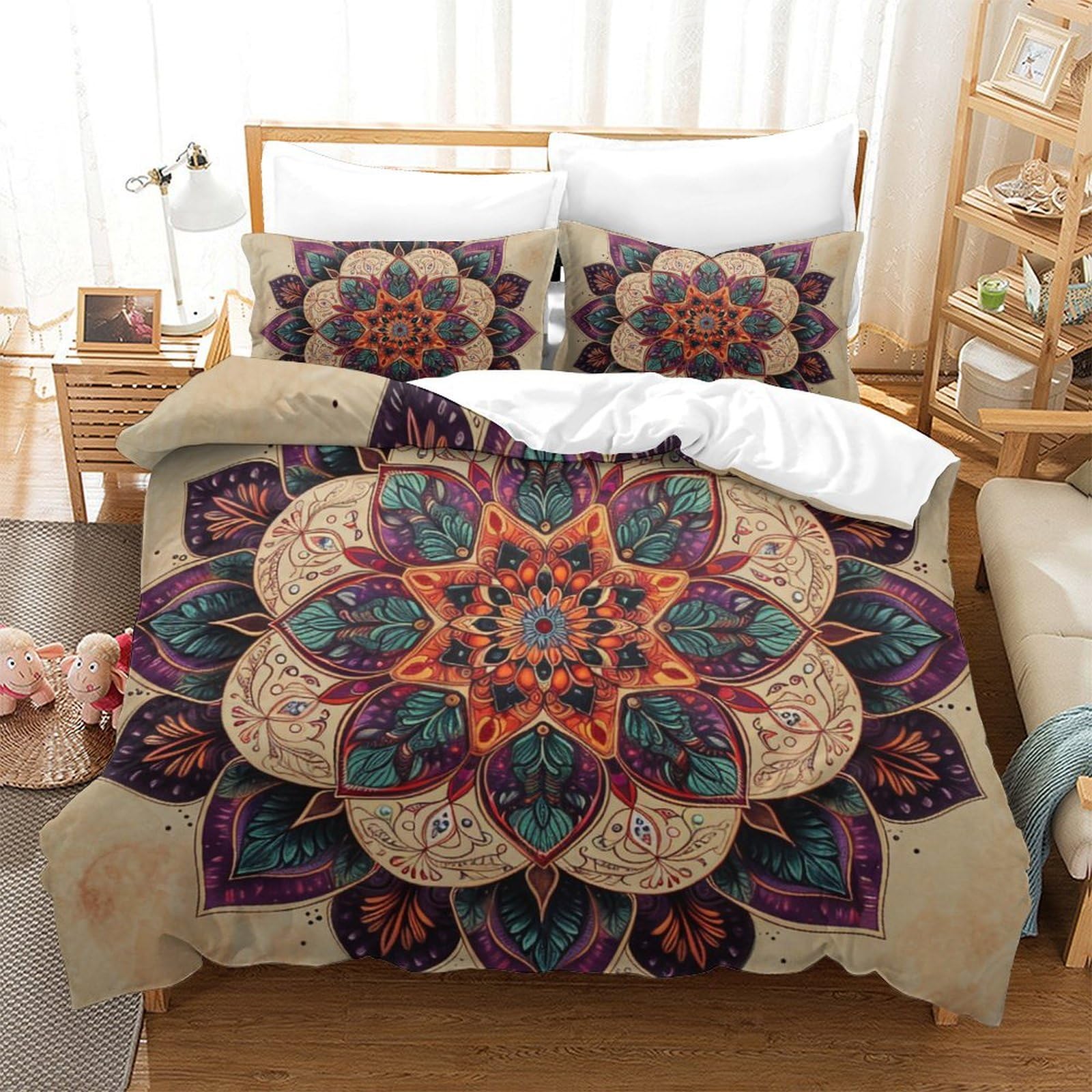 Housse de couette Bohemia pour créer une ambiance de chambre cocooning et cosy