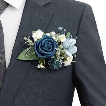 ★ Fallett★ Mini Buckle Flower Man to Man Navy FA2501CR11N Boys Brown Floral Tooled Belt with Buckstitching and Buckle