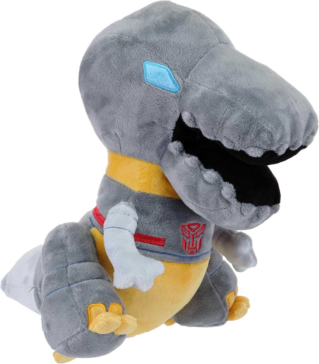 Transformers - Grimlock Dinobot Plush Toy | Officially Licensed Product, Soft and Cuddly Collectible for Fans and Collectors - Ideal Gift for Kids and Adults - Ages 3+