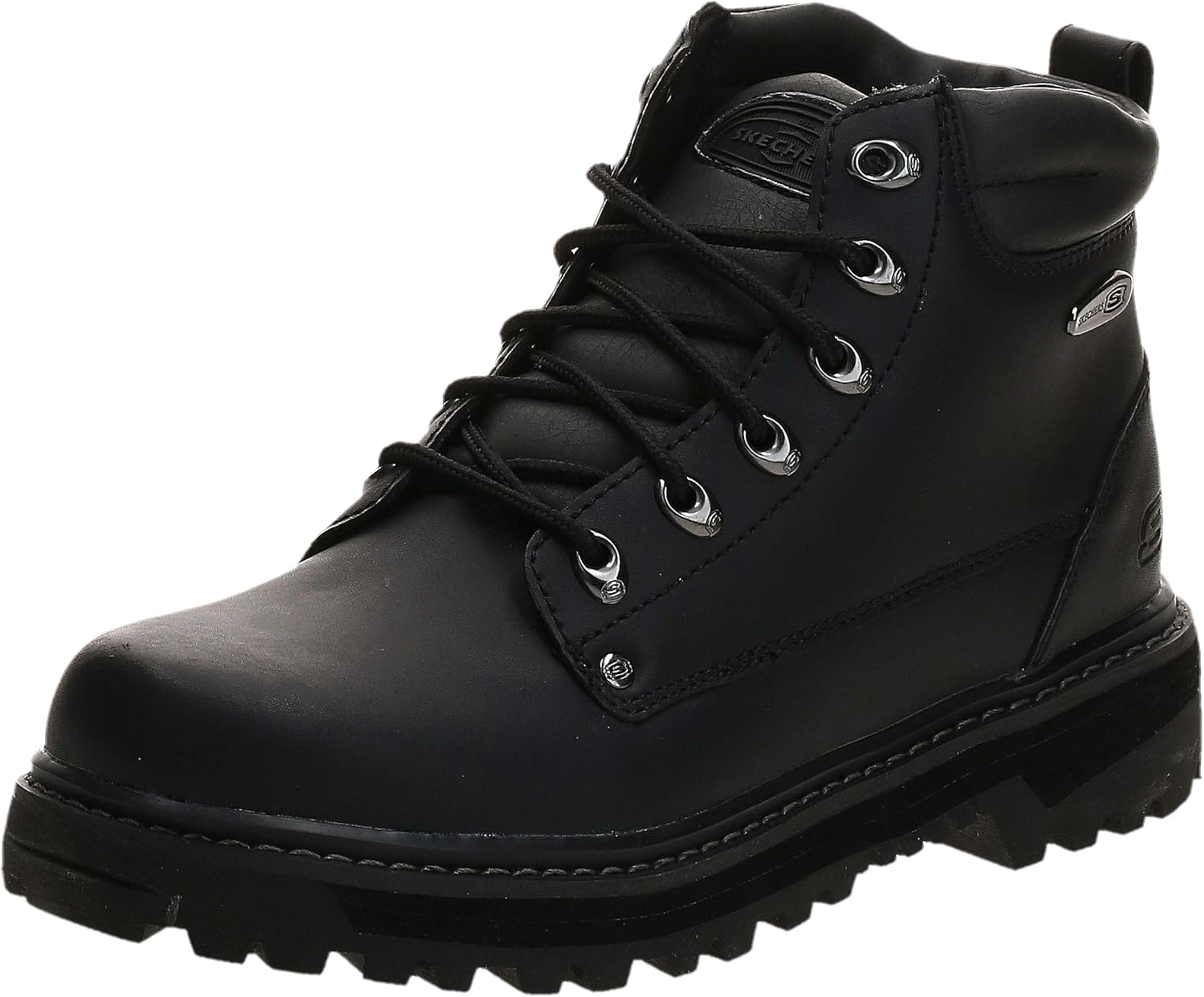 Skechers Men's Pilot Utility Boot, Black, varies Amazon.ae Fashion