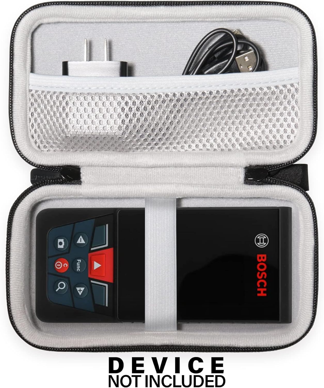 CaseSack Case for Bosch GLM400CL Blaze Outdoor 400ft Connected Laser Measure (Black)