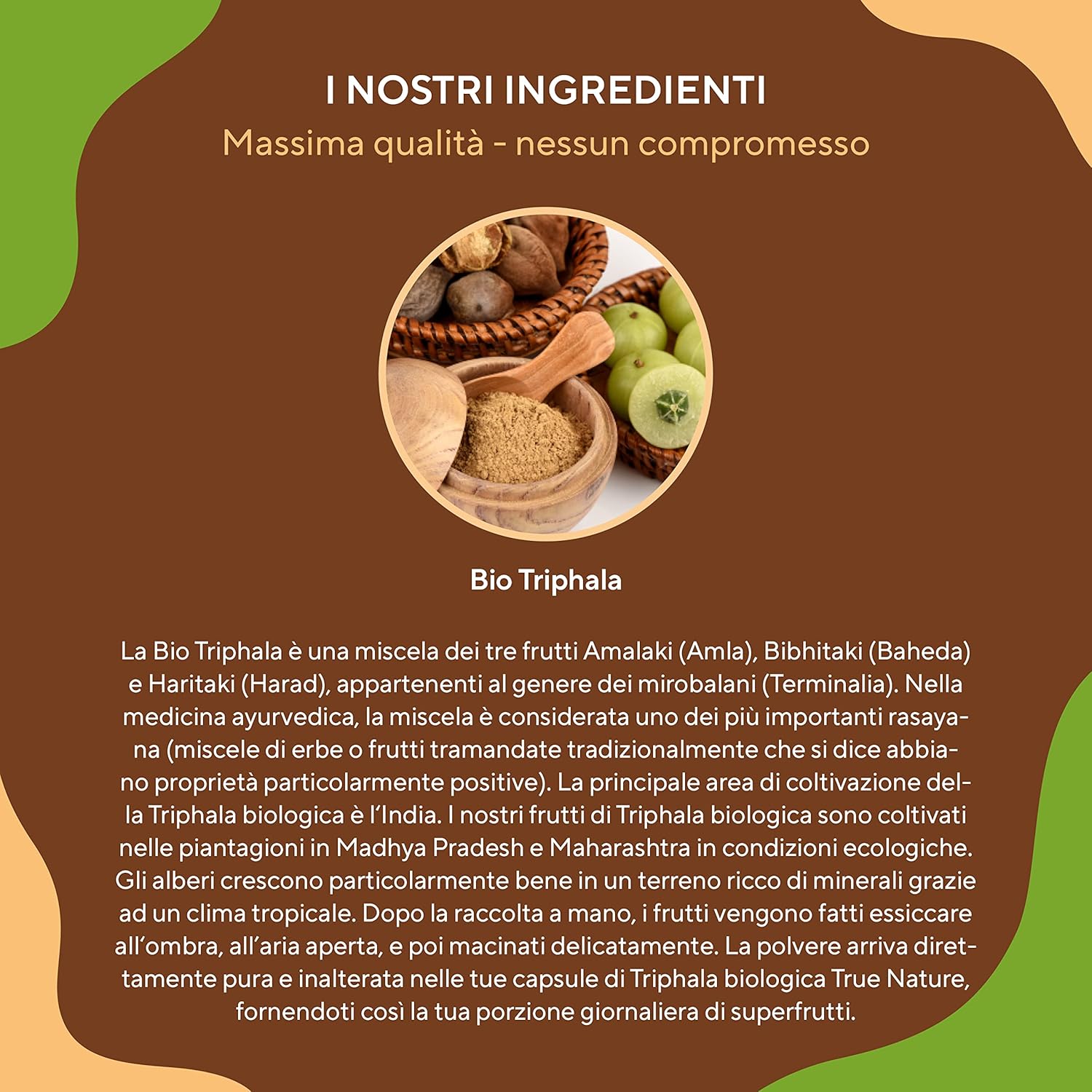 Triphala Bio - 360 Capsules - 2000 mg Daily Dose (High 6 -