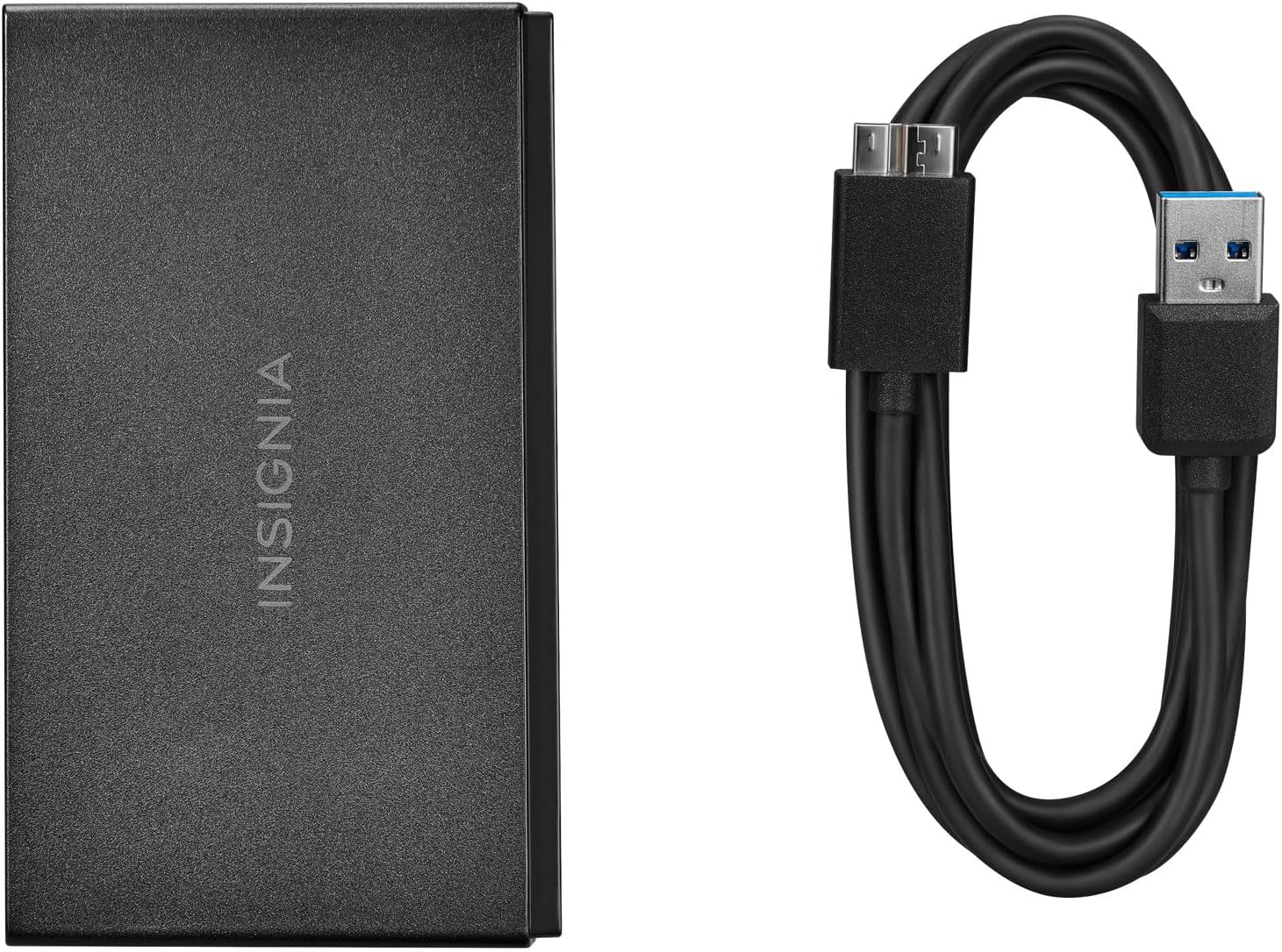 Insignia USB 3.0 Multi 4-Slot Memory Card Reader with 3.9ft Cable, Support SDXC, microSDXC, MS pro, MS PRO Duo, MS PRO-HG Duo, Compact Flash Type I, Compatible with MacBook, iPad, Galaxy S21, Black