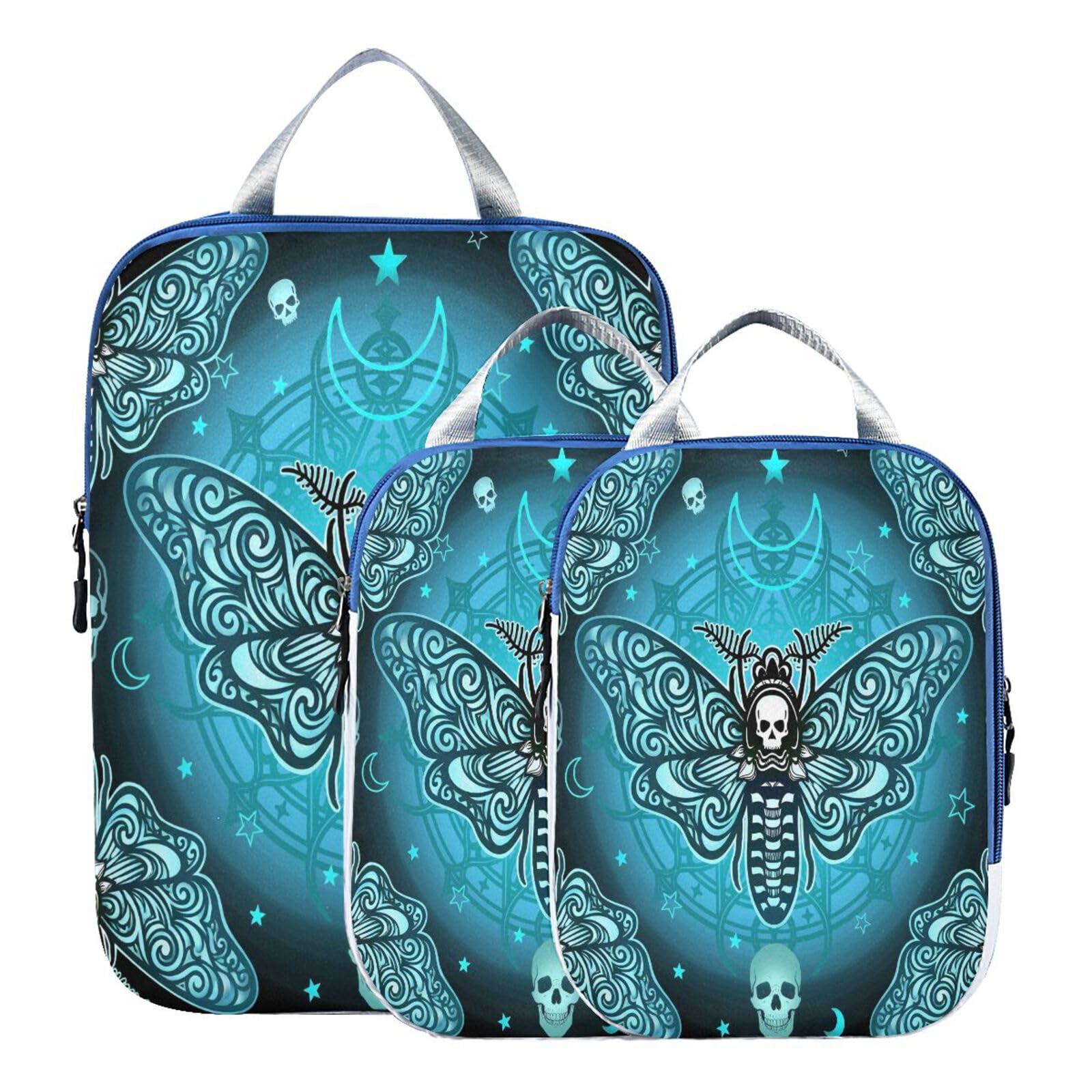 Valise en désordre ? Cubes de rangement tête de mort Skull 04 MNSRUU pour compartimenter
