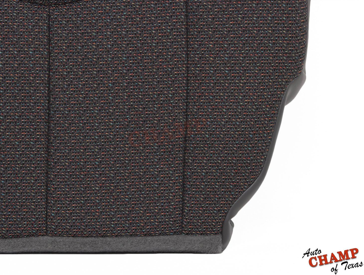 Compatible with 2006 GMC Sierra 2500 h D Work Truck -Driver Side Bottom Cloth Seat Cover Dk Gray