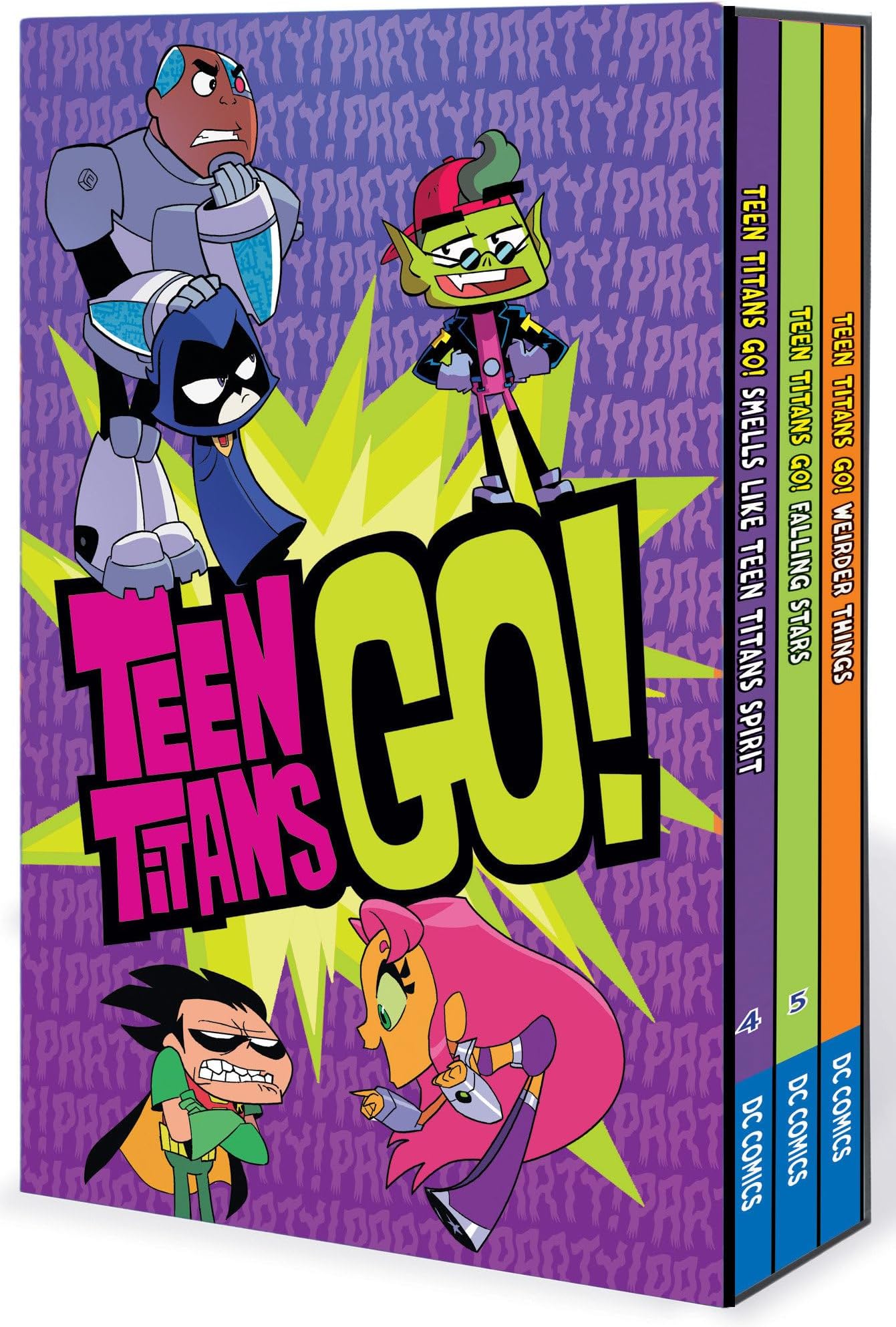 Teen Titans Go! Set 2: The Hungry Games: Smells Like Teen Titans Spirit / Falling Stars / Weirder Things (Teen Titans Go!, 4-6)