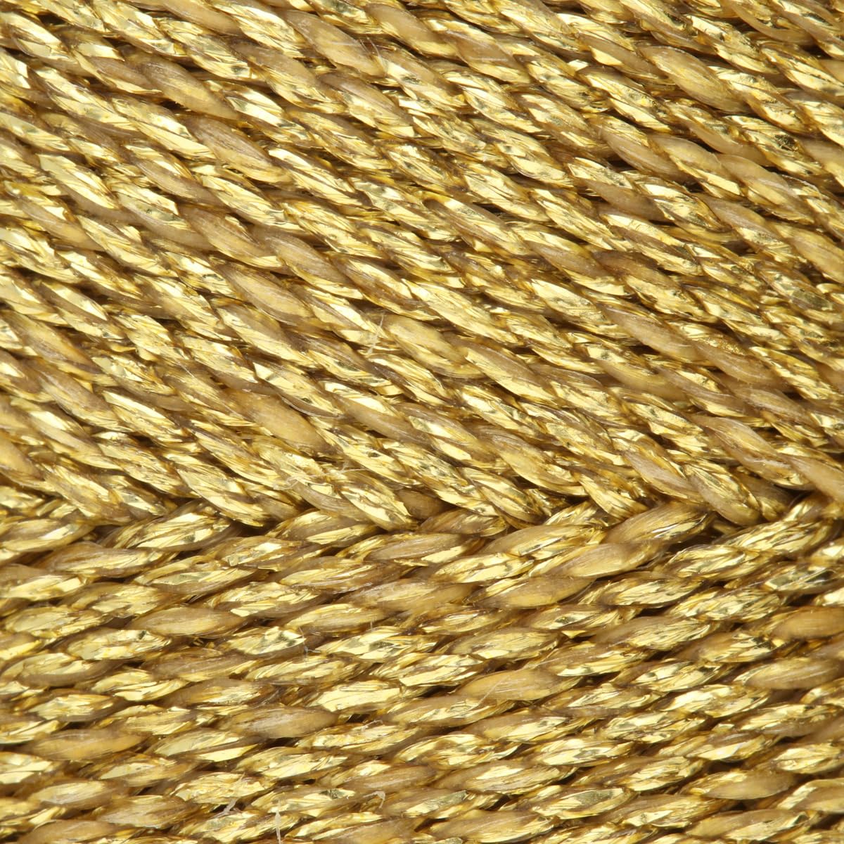 The Beadsmith Knot It woskowany sznurek poliestrowy, średnica 1 mm, szpula 144 m (144 m) (złoty)