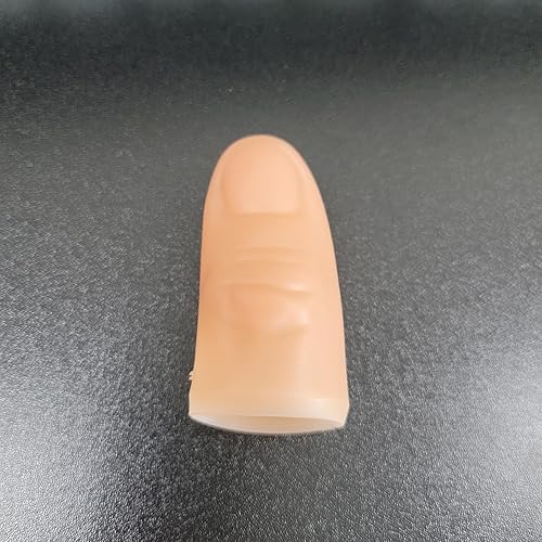 Miniatura 6 de AIMOFAMAG 10 piezas de punta de pulgar primer plano trucos de magia falso dedo mago truco truco (tamaño adulto)