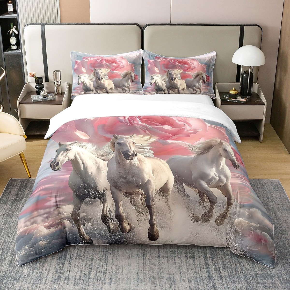 Housse de couette cheval 140x200 résolvez le manque de confort avec cette parure Homewish