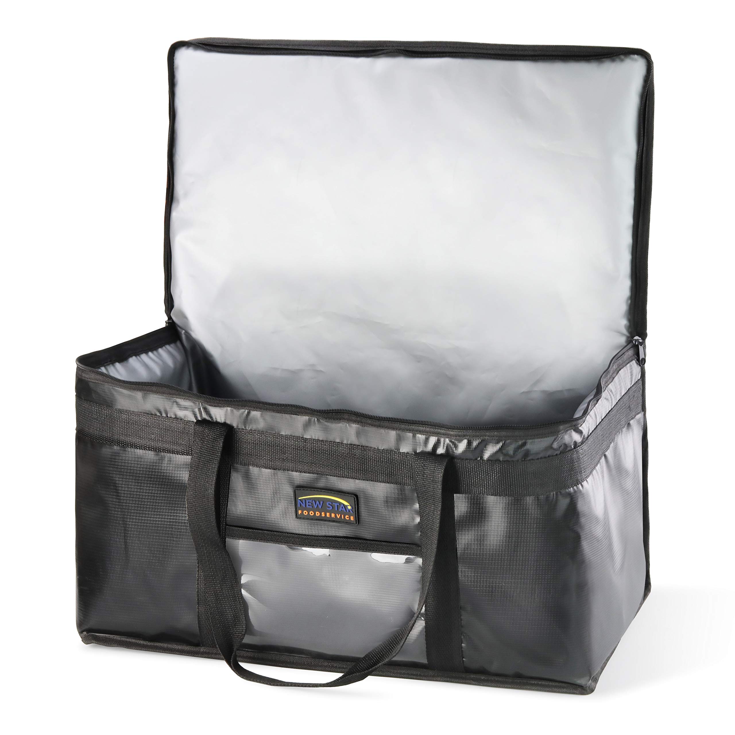 New Star Foodservice 1028690 isolierte Lebensmittel-Liefertasche, kommerzielle Qualität, volle Größe, 54,6 cm B x 27,9 cm H x 31,8 cm T