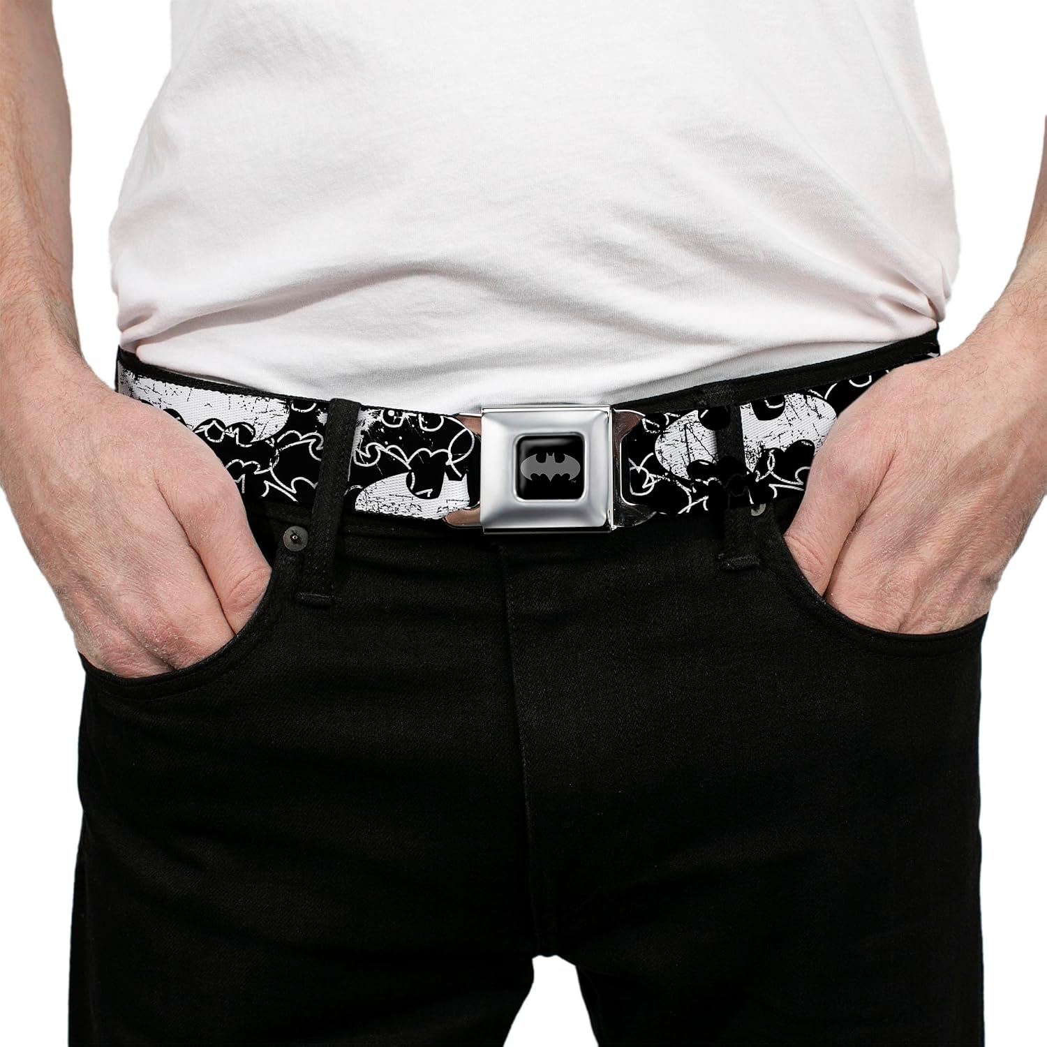 Buckle-Down Seatbelt Belt Batman Kids
