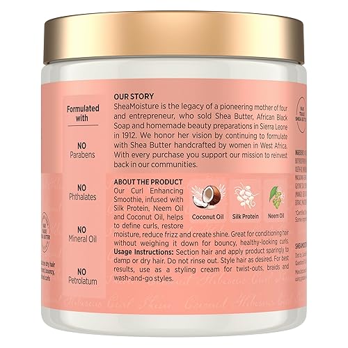 Miniatura 7 de Karité Humedad Coco  Hibiscus Curl Enhancing Smoothie 12oz