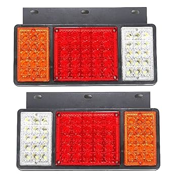 Amazon | 汎用 テールランプ 24V LED 左右 2個 セット ブレーキ