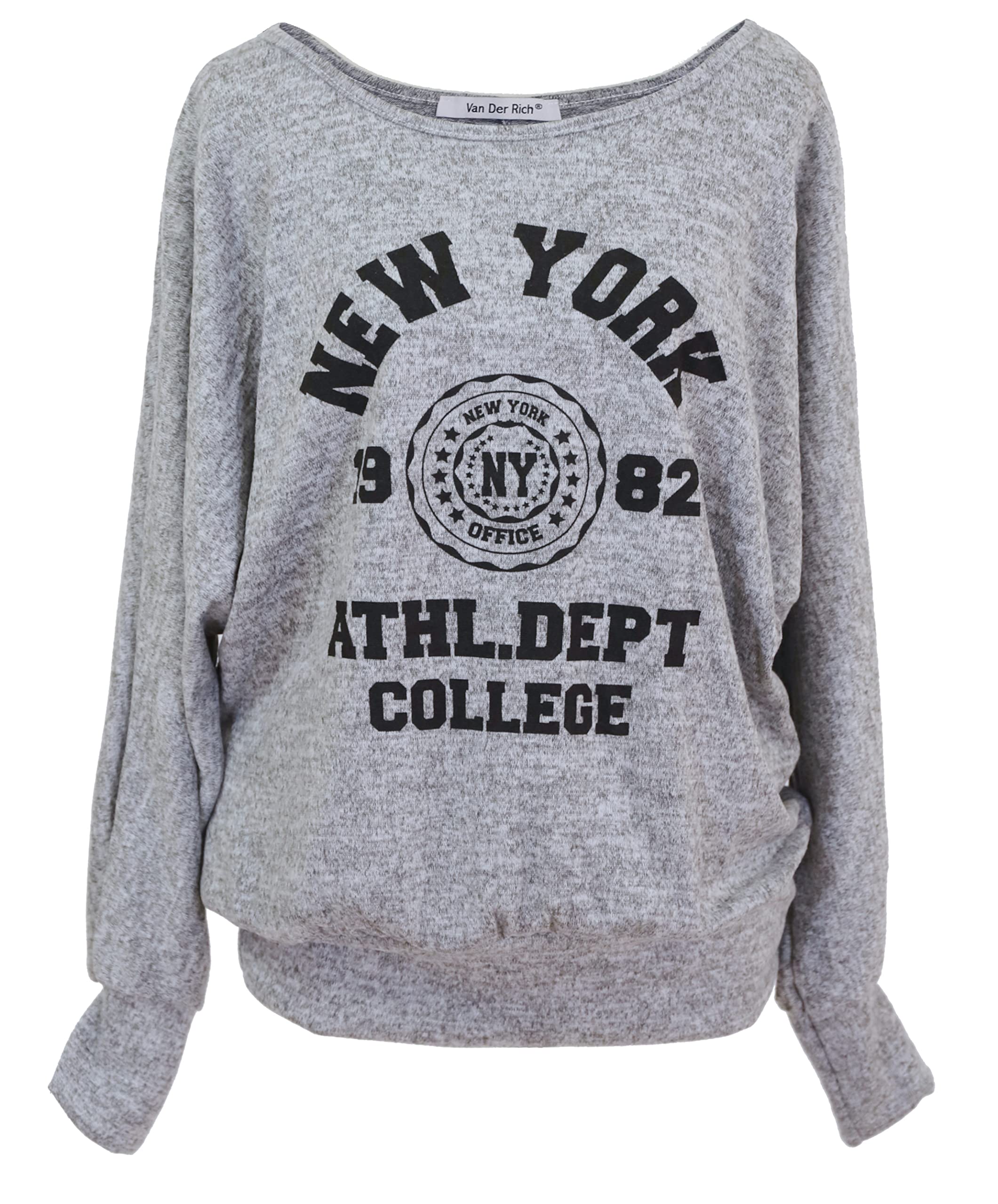 Van Der Rich ® - Sweatshirt Leichter Pullover Perfekt für einen lässigen Stil - Damen