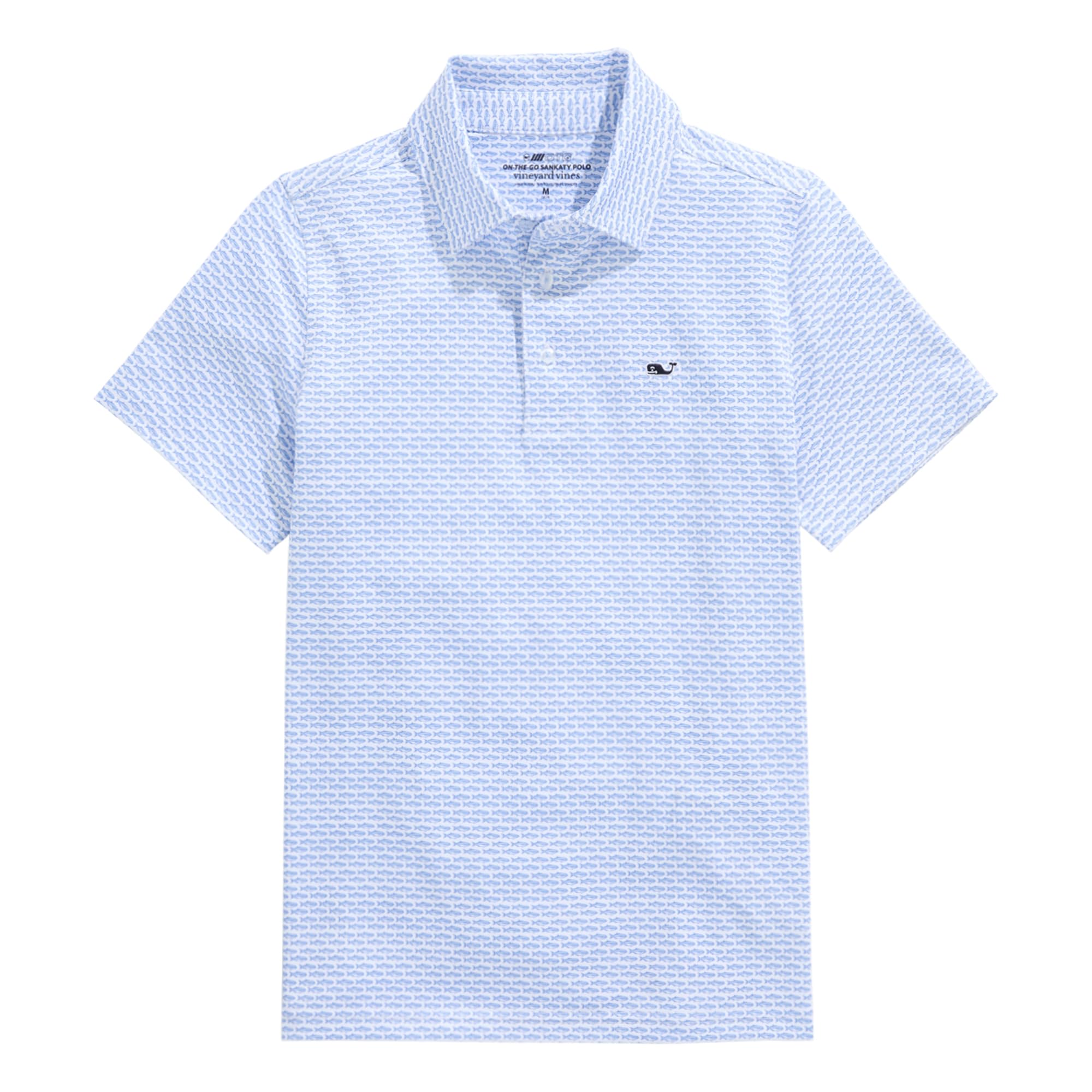 vineyard vines Boys' Printed Sankaty Polo (Toddler/Little Kid/Big Kid)
