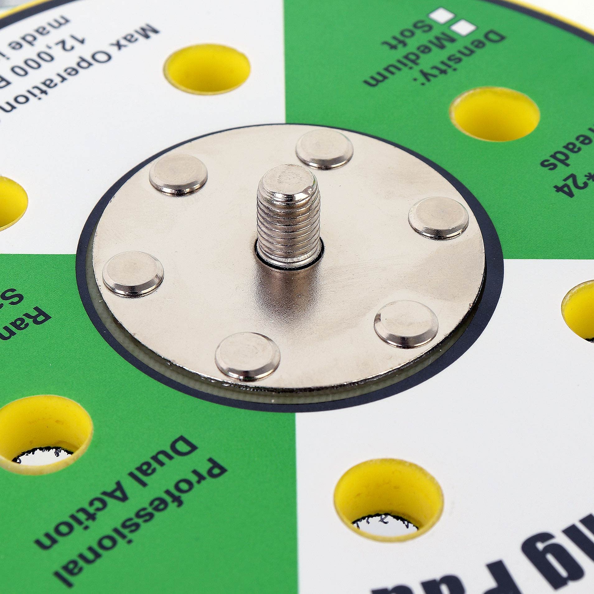 50mm-150mm Ersatz-Klett-Teller für Exzenter-Schleifer Schleifteller Stützteller 50mm-150mm Ersatz-Klett-Teller für Exzenter-Schleifer Schleifteller Stützteller