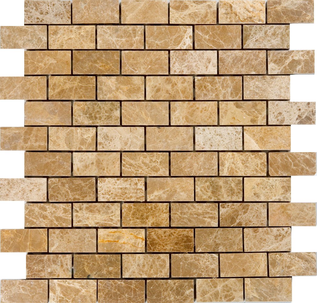 Epoch TileEL1X2 1x2 Emperador Light Polished Marble