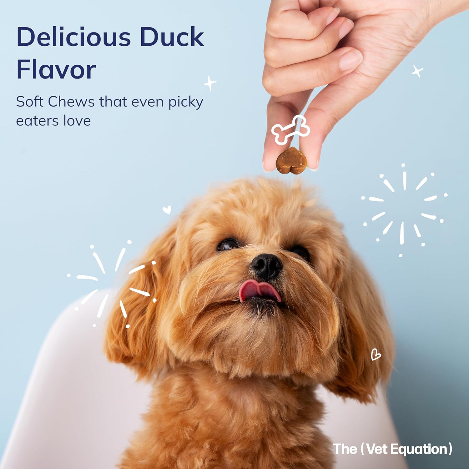 Omega Multifunctional for Dogs – Duck-Flavored, 90 Chews – with Marine Sourced Omega-3s – Supports Joint, Skin, Coat & Immune Health