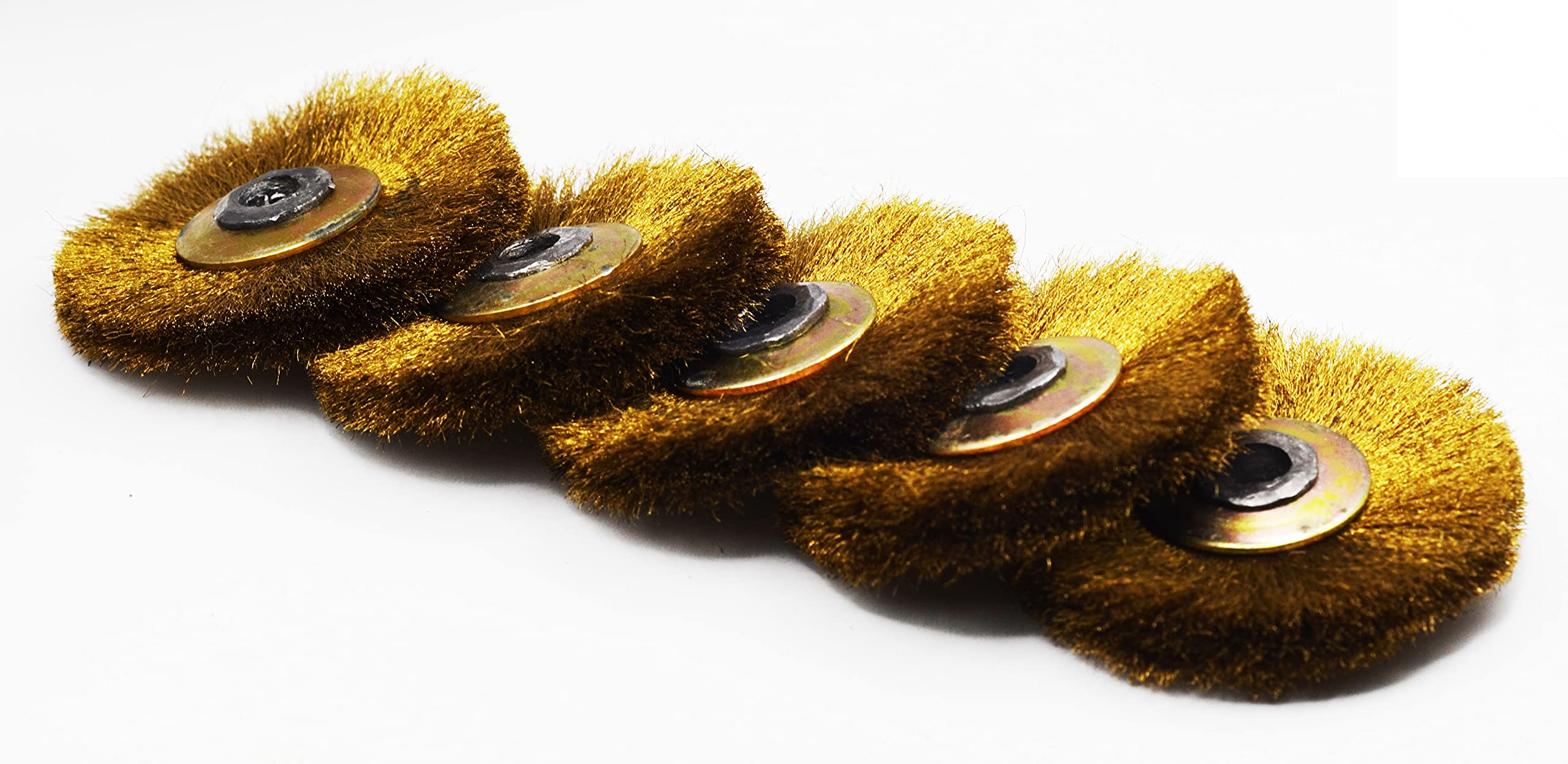 OSCAR 5PC 60MM Copper Wire Wheels Brass Brushes 10MM Arbor Hole For Bench Grinding, Metal Polishing Tools, Jewellery Making Purpose (B09GS5ZHRC) Amazon Price History, Amazon Price Tracker