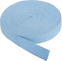 Vista 177 de PATIKIL Cinta de sarga de algodón de 1 pulgada, 50 yardas, cinta de algodón, cinta de encuadernación al bies, cinta de espiga para costura, Verde