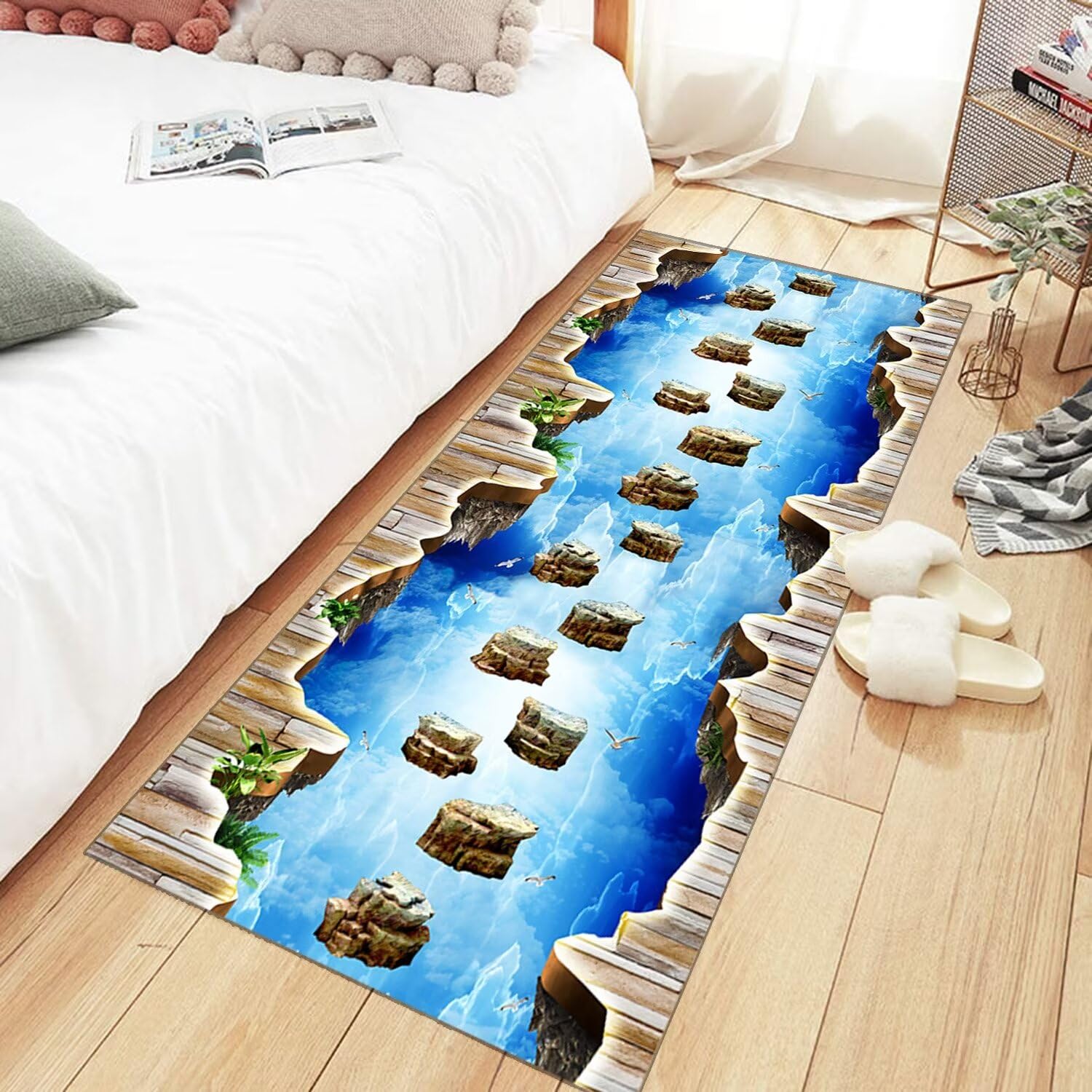 Weihnachtsteppich Läufer 80 X 200 Cm Weihnachten Teppich Flur