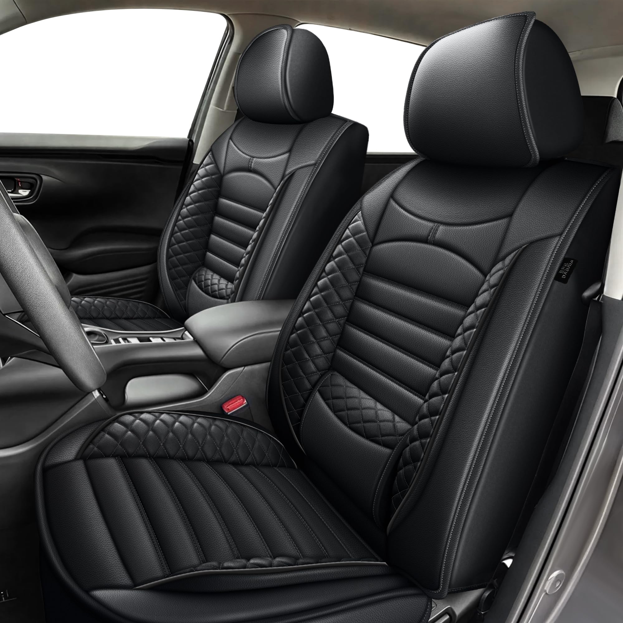 Full Set Car Seat Cover Fit for 2016-2025 Honda HRV Sport LX EX EX-L Touring - Breathable Waterproof