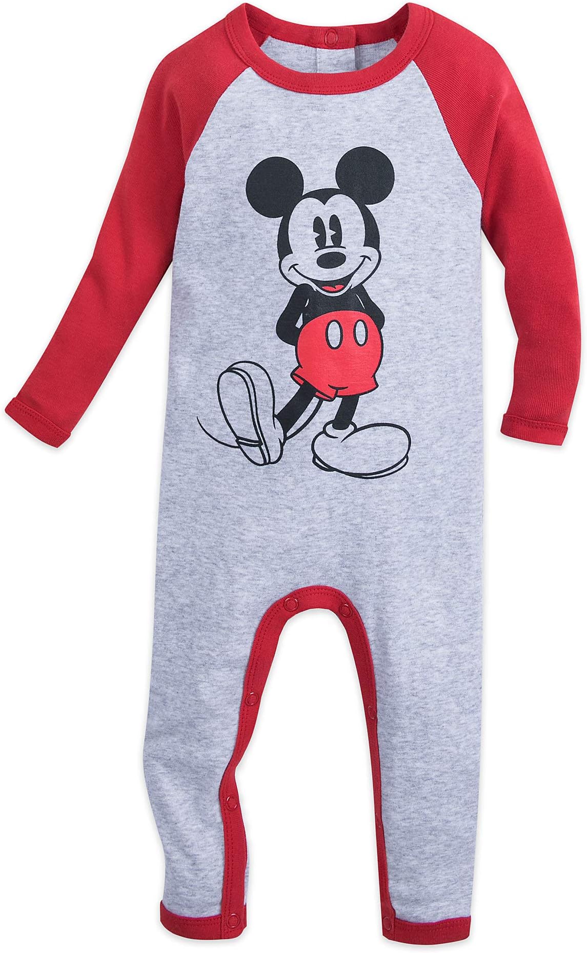Disney Mickey Mouse Stretchie Sleeper for Baby Size 9-12 MO Multi