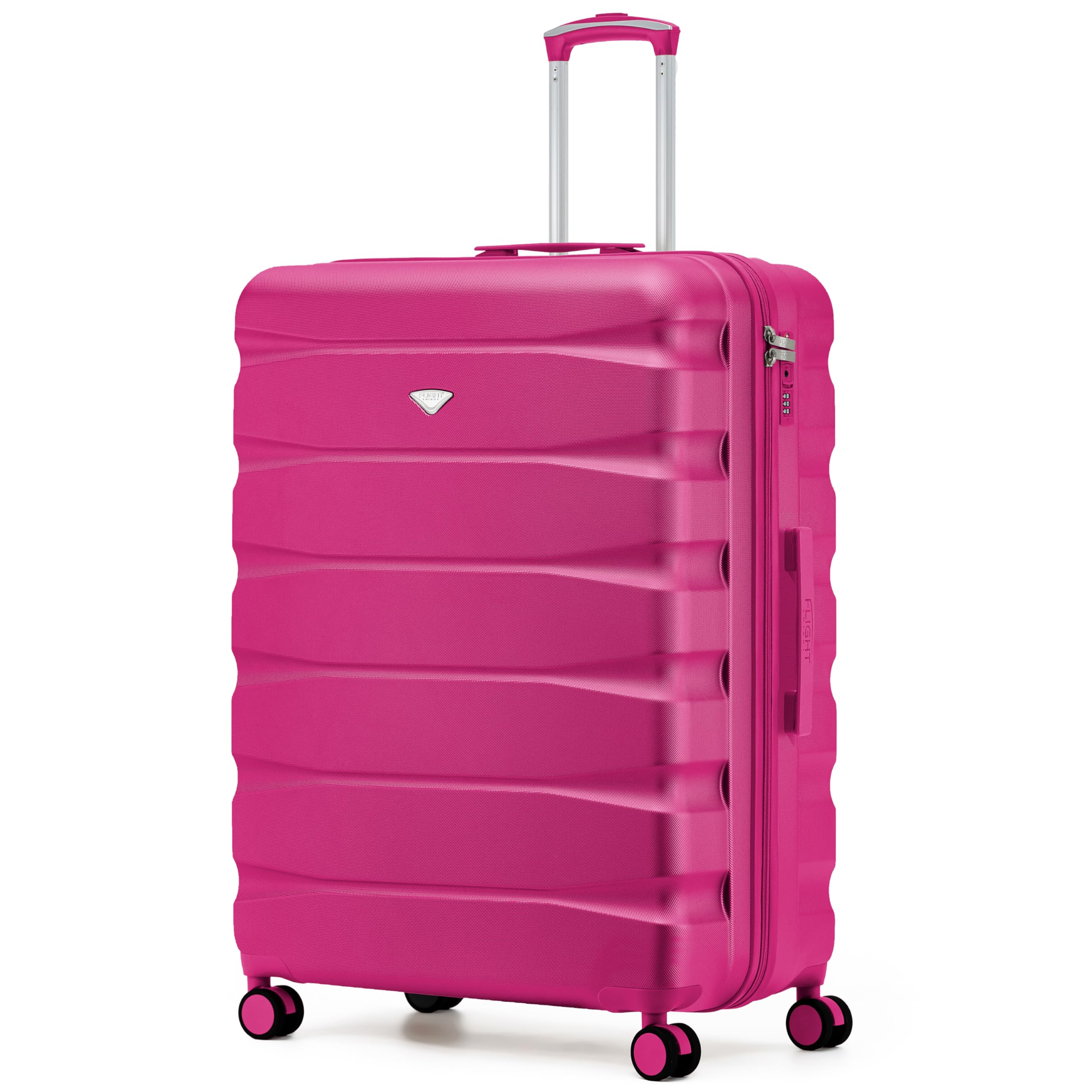 Flight Knight Underseat Cabin Suitcase 45x36x20cm | Free Hand Luggage for EasyJet & Wizz Air | Lightweight ABS Hard Shell with 8 Silent-Glide Spinner Wheels | Max Space Travel Bag — view 234