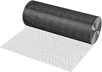 Vista 14 de VEVOR Tela Metálica, 36'' x 50' malla de alambre galvanizado de 1/2 pulgada en rollo, Rollo de malla para gallinero calibre 19, Malla de alambre