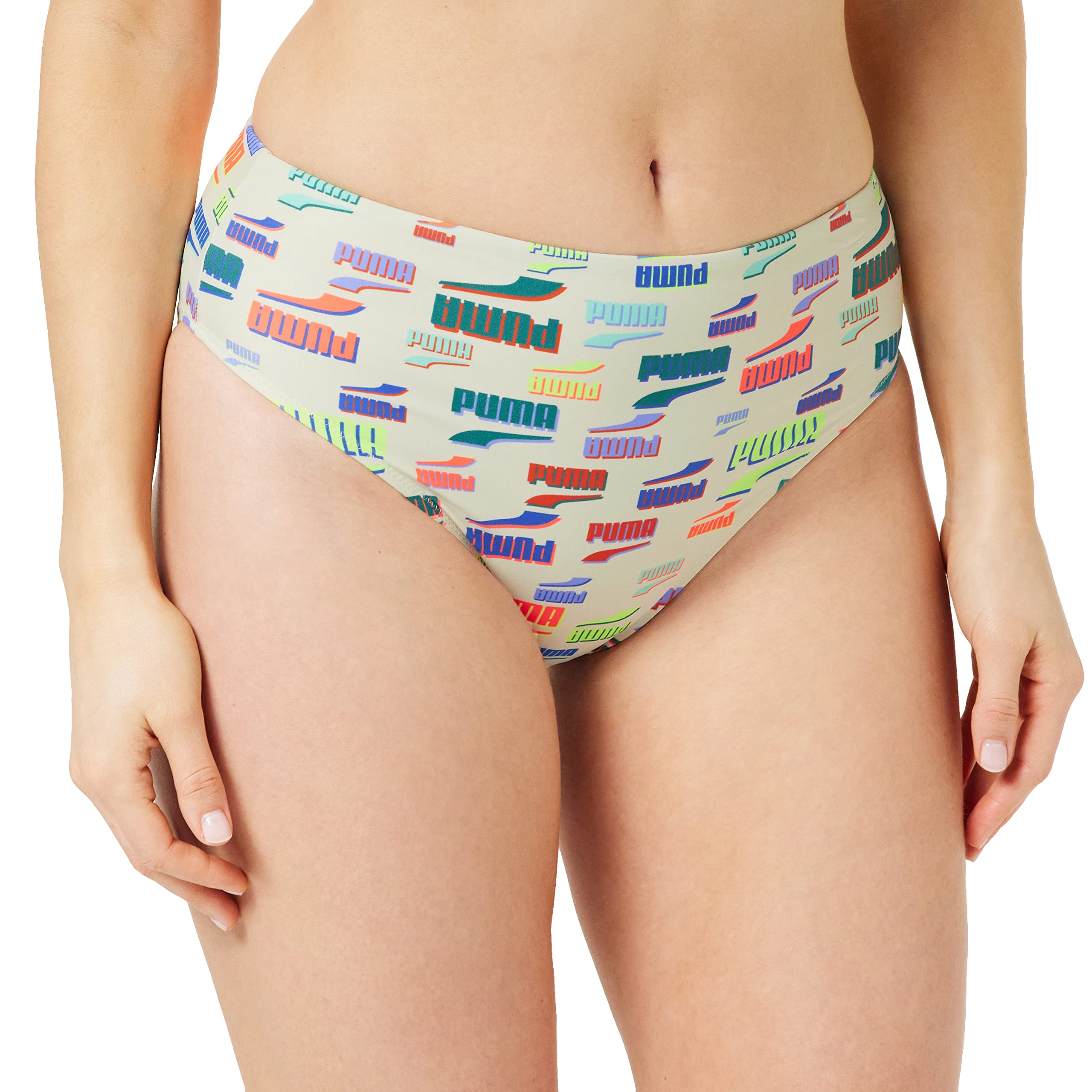 PUMA Women's Brief, White Combo, M