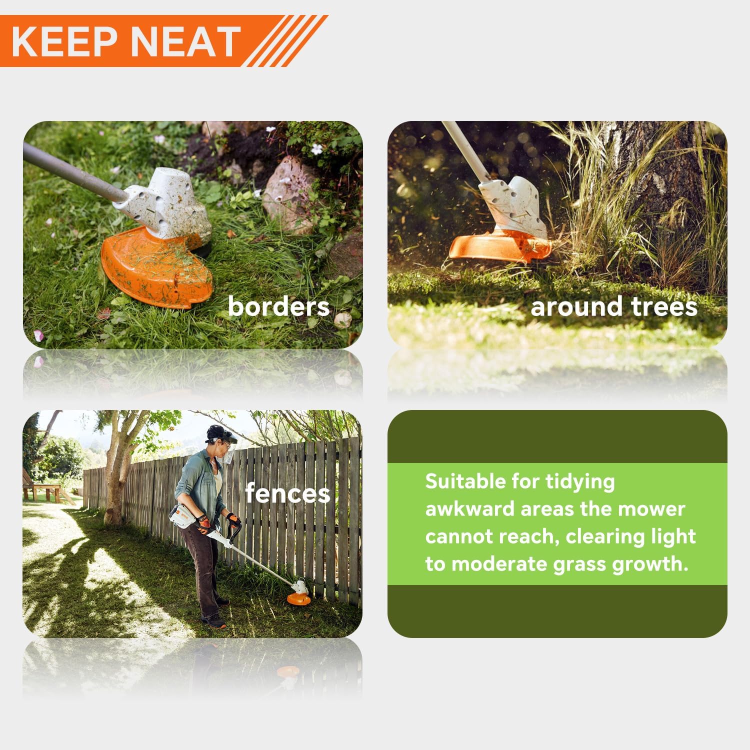 Trimmer Head Spool Line Replace 4008 710 4302 Compatible with Stihl Autocut 2-2 Fsa 56 Weed Eater String Head 6pack