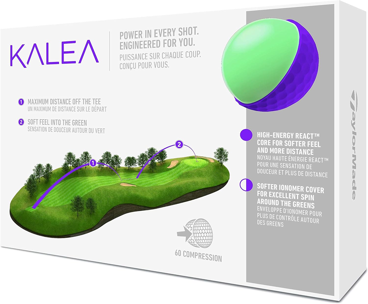 TaylorMade Women’s Kalea Golf Balls BigaMart