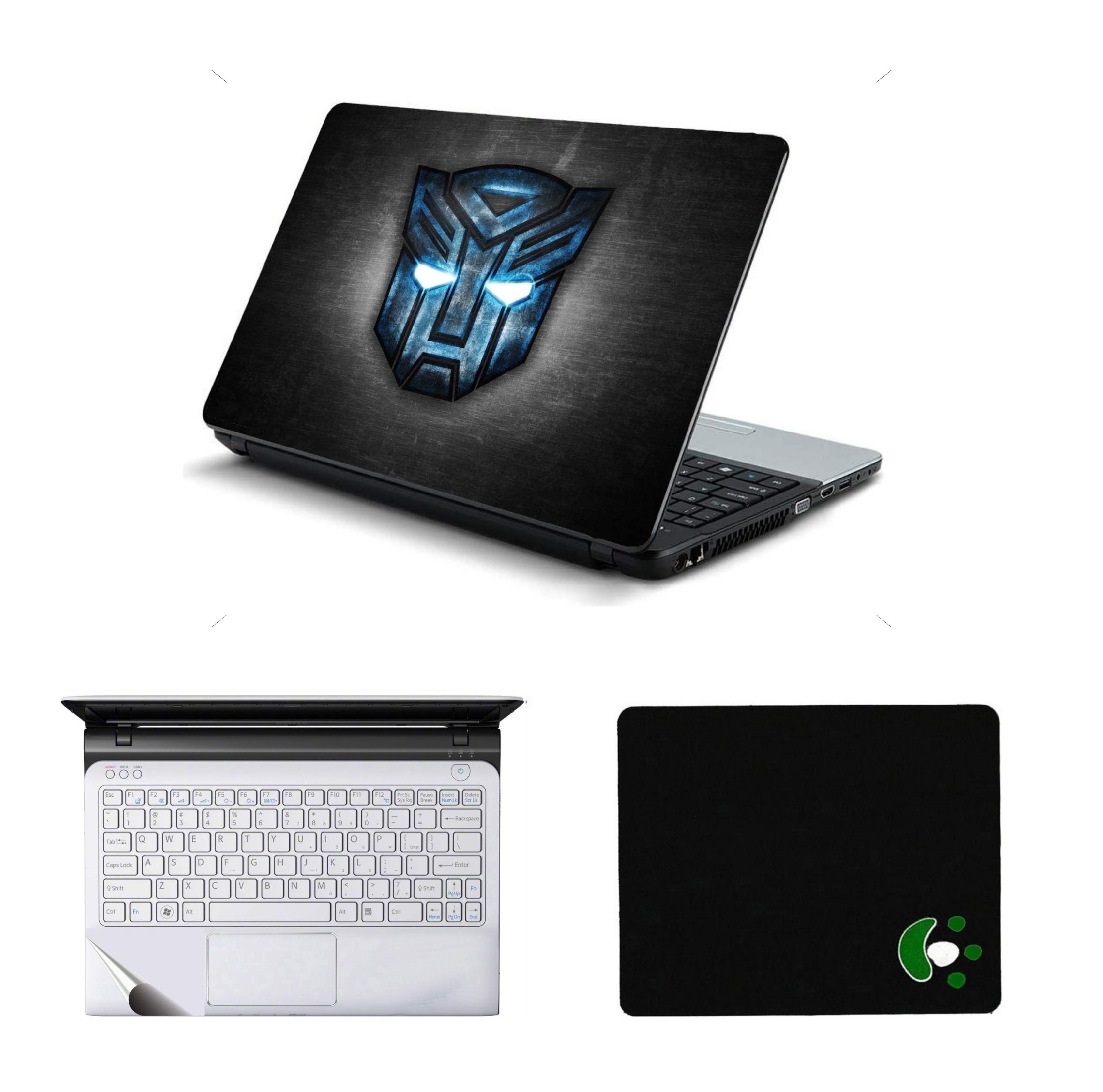 StickerKing 3in1 Laptop Accessories Combo 15.6 Inch Transformer Logo Laptop Skins Stickers, Mouse Pad and Palmrest Skin for HP-DELL-Lenovo-Asus-Acer Laptops || Notebooks (B08SHRMFBX) Amazon Price History, Amazon Price Tracker
