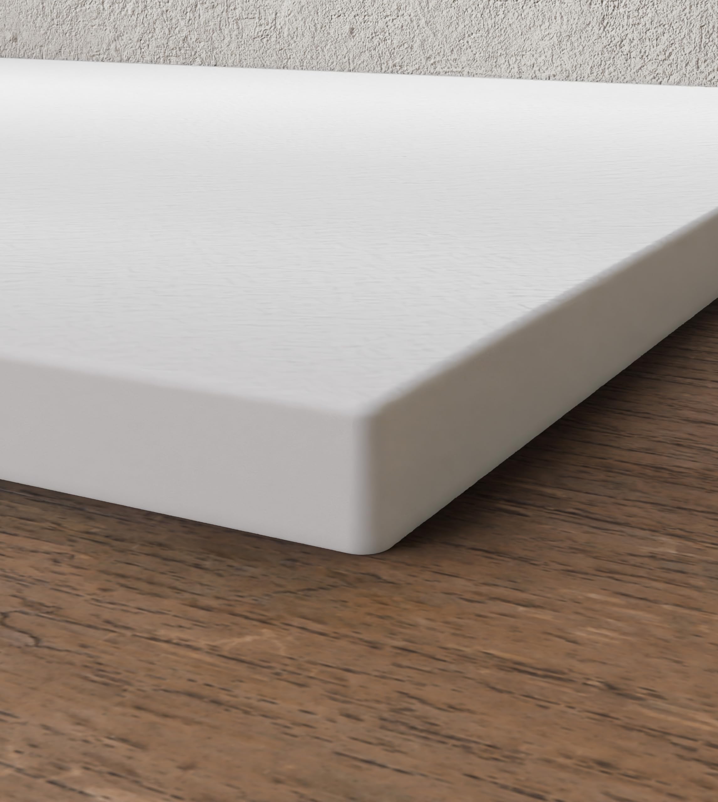 BELLOBATH Plato de Ducha de Resina Antideslizante Blanco 70 X 90 cm