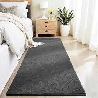 Vasofe 2x8 Hallway Runner Rug, Non Slip Bedroom Runner Rug, Memory Foam Rug